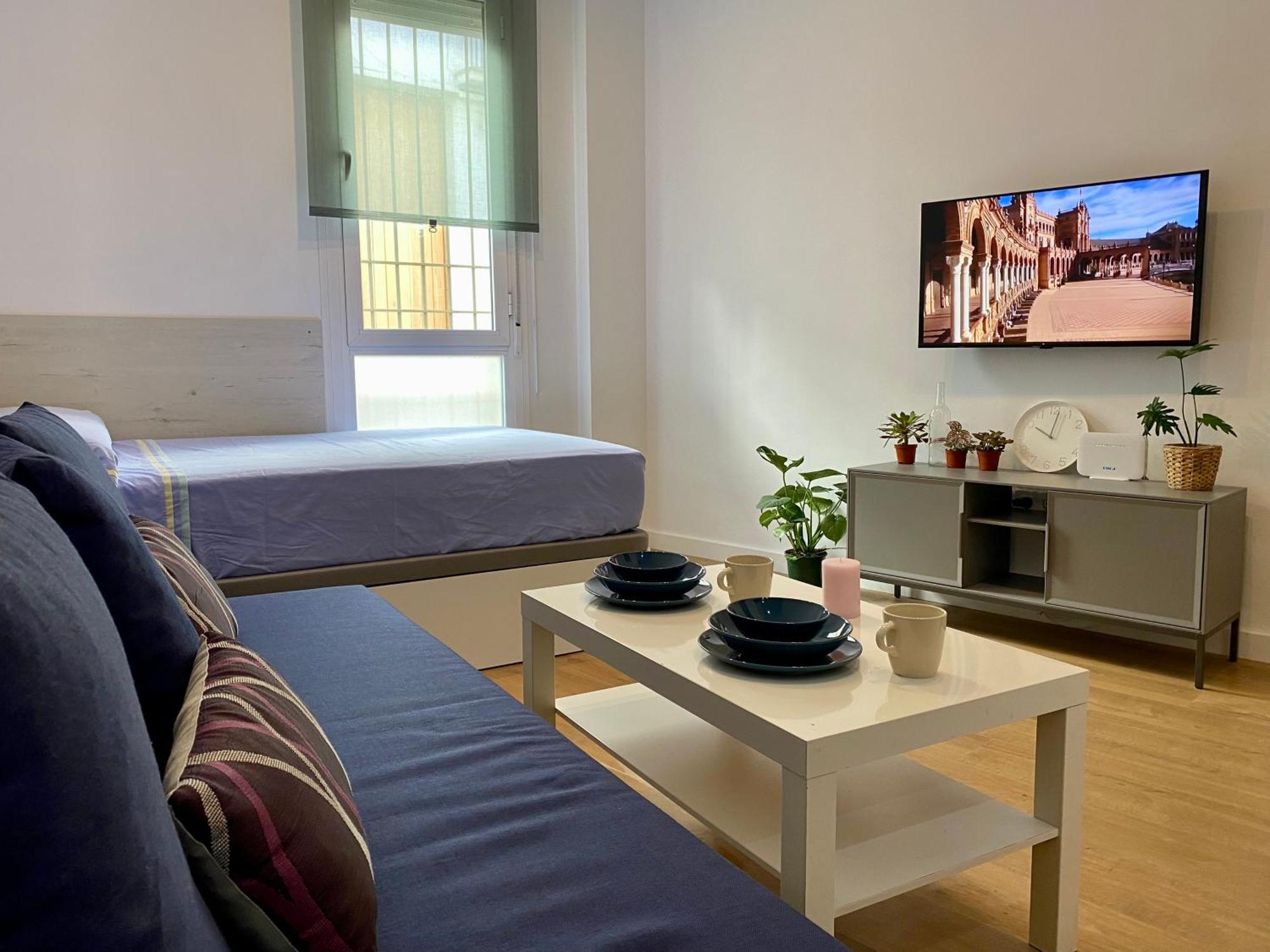סביליה Moderno Estudio Junto Al Rio מראה חיצוני תמונה